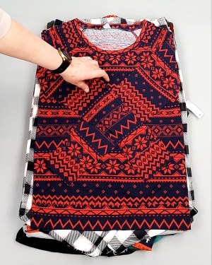 Фотография  118 - Домашняя одежда м/ж AMAZON 015#7 кг, ЛОТ №7783 оптом в Благовещенске и Амурской области