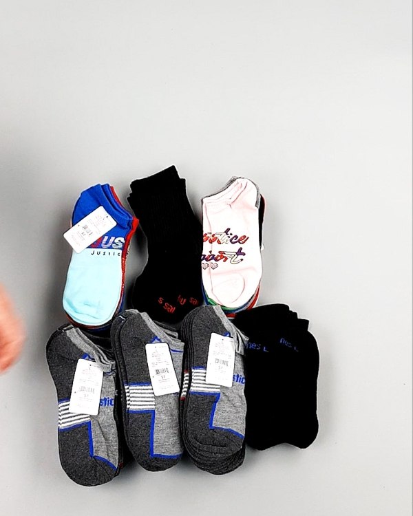 Фотография  467 - Носки дети лето CAN 084#5 кг, ЛОТ №7999 оптом в Благовещенске и Амурской области