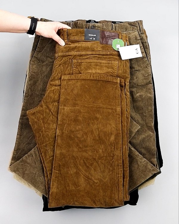 Фотография  149 - Брюки вельветовые м/ж C&A 025#10 кг, ЛОТ №8031 оптом в Благовещенске и Амурской области