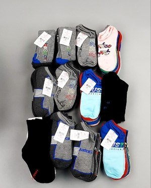 Фотография  938 - Носки дети лето CAN 084#5 кг, ЛОТ №8000 оптом в Благовещенске и Амурской области