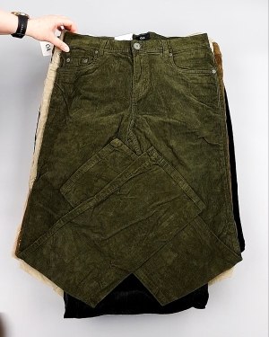 Фотография  419 - Брюки вельветовые м/ж C&A 025#10 кг, ЛОТ №8031 оптом в Благовещенске и Амурской области