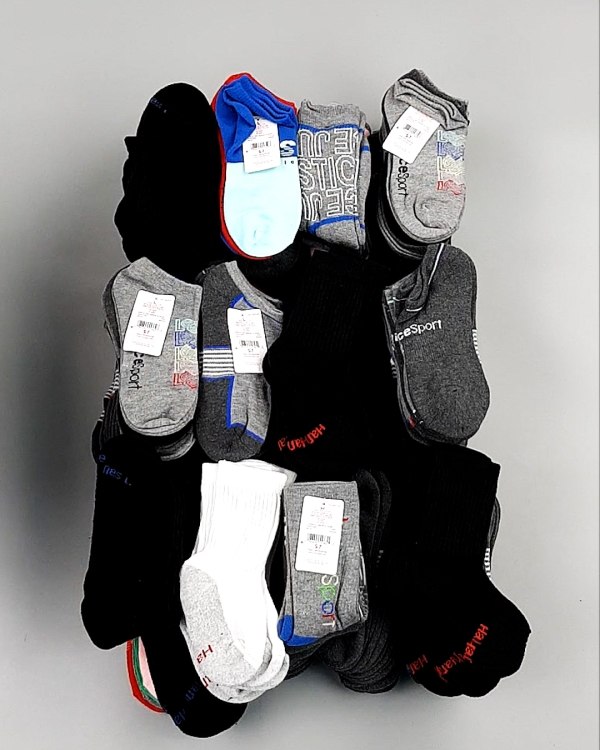 Фотография  765 - Носки дети лето CAN 084#5 кг, ЛОТ №8001 оптом в Благовещенске и Амурской области