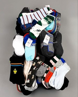 Купить Носки дети лето CAN 084#5 кг, ЛОТ №8001 оптом в Благовещенске и Амурской области