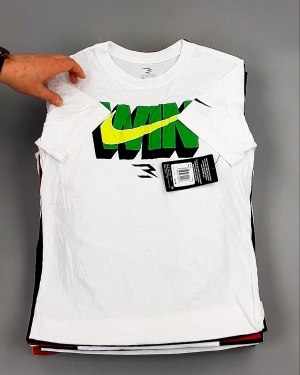 Фотография  663 - Футболки детские NIKE WIN CAN 084#5 кг, ЛОТ №7955 оптом в Благовещенске и Амурской области