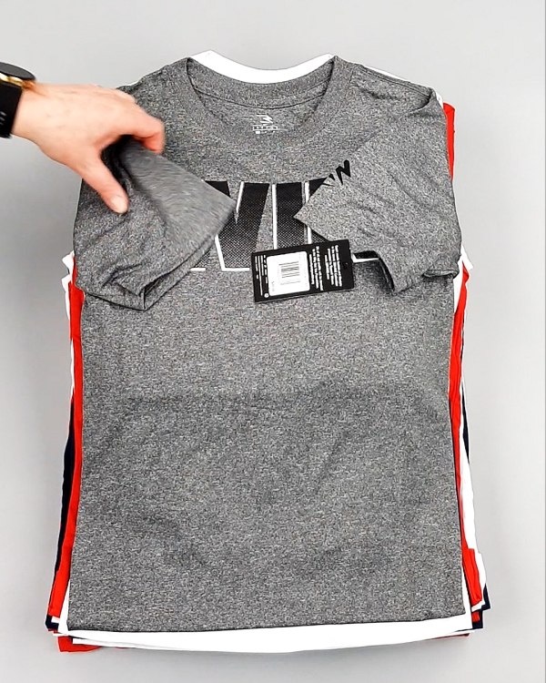 Фотография  862 - Футболки детские NIKE WIN CAN 084#5 кг оптом в Благовещенске и Амурской области