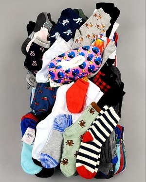 Купить Носки дети лето CAN 084#5 кг, ЛОТ №8000 оптом в Благовещенске и Амурской области