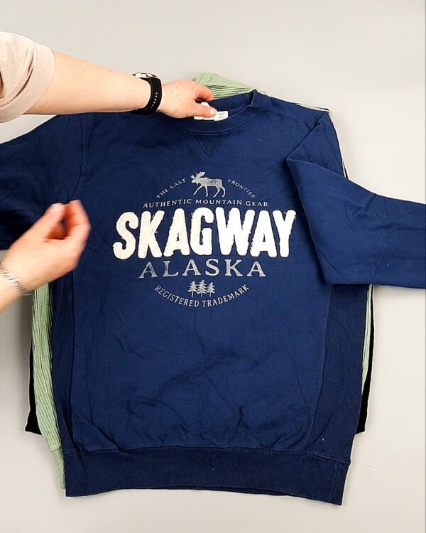 Фотография  944 - Толстовки муж BLUE CAN 084#10 кг, ЛОТ №8105 оптом в Благовещенске и Амурской области