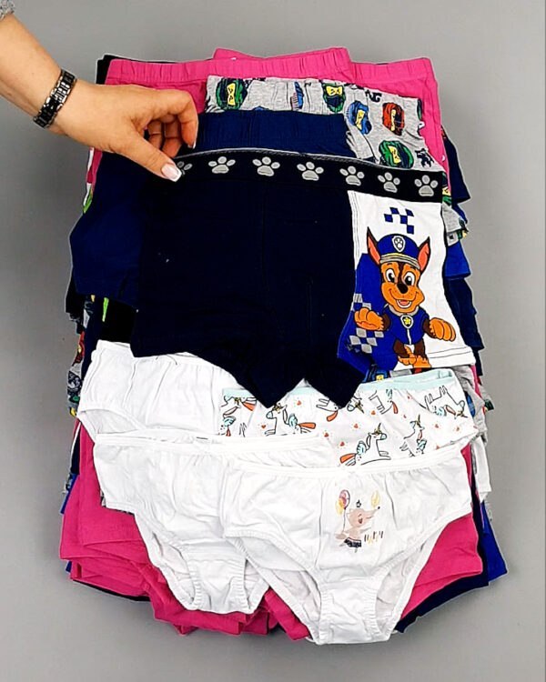 Фотография  370 - Нижнее белье LIDL Kids 074#5 кг, ЛОТ №8186 оптом в Благовещенске и Амурской области