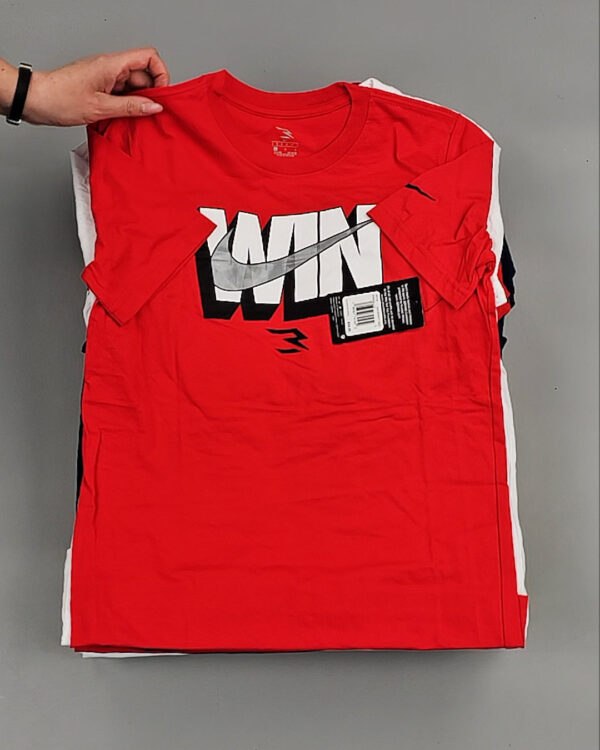 Фотография  419 - Футболки детские NIKE WIN CAN 084#5 кг, ЛОТ №8597 оптом в Благовещенске и Амурской области