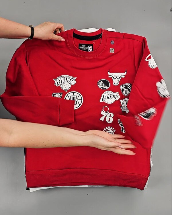 Фотография  846 - Толстовки муж HOLLISTER SW#10 кг, ЛОТ №8588 оптом в Благовещенске и Амурской области