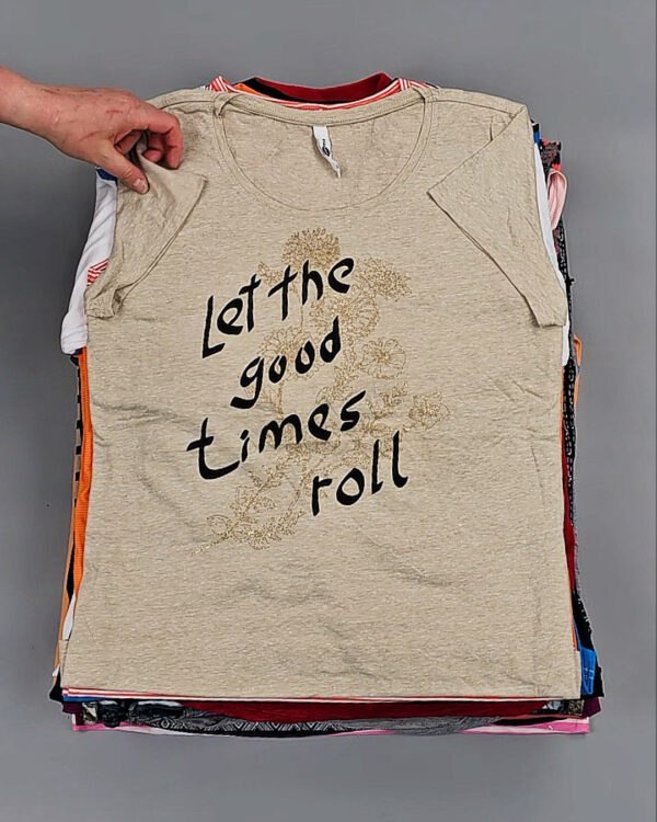 Фотография  287 - Футболки м/ж Cr+Ex#8 кг, ЛОТ № ВК0100 оптом в Благовещенске и Амурской области