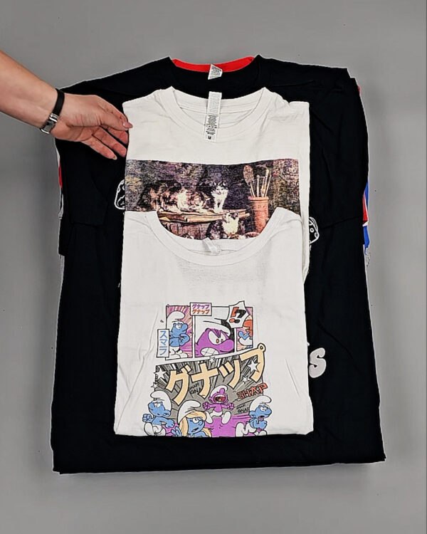 Фотография  639 - Футболки м/ж (Printed T-Shirts New)#5 кг, ЛОТ №8511 оптом в Благовещенске и Амурской области