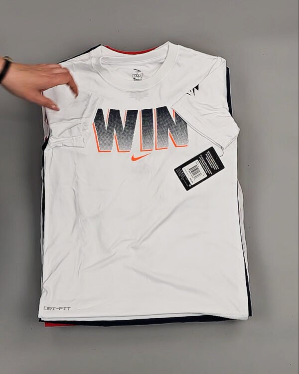 Фотография  982 - Футболки детские NIKE WIN CAN 084#5 кг, ЛОТ №8599 оптом в Благовещенске и Амурской области