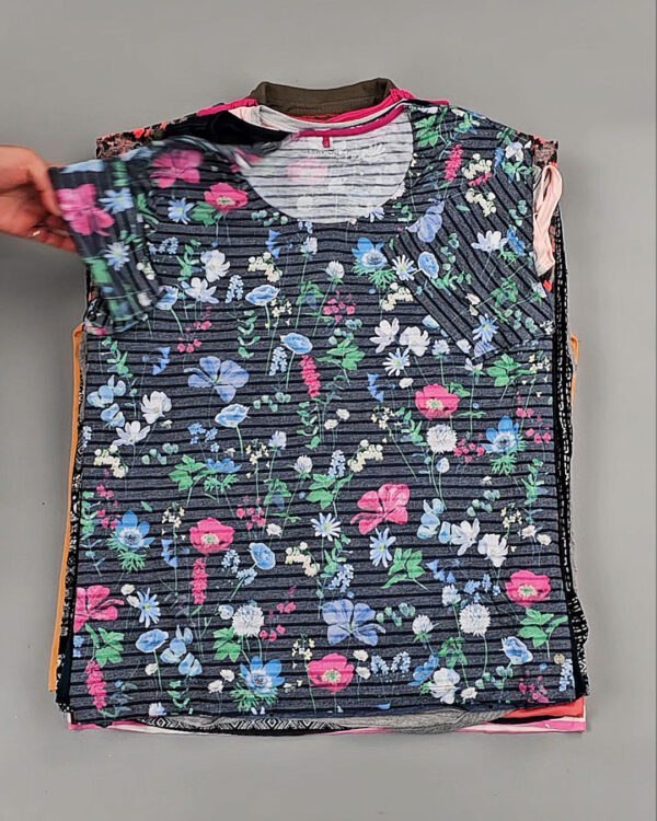 Фотография  660 - Футболки м/ж Cr+Ex#8 кг, ЛОТ № ВК0100 оптом в Благовещенске и Амурской области