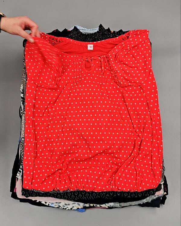 Фотография  899 - Блузки S#25 кг, ЛОТ № ВК0083 оптом в Благовещенске и Амурской области