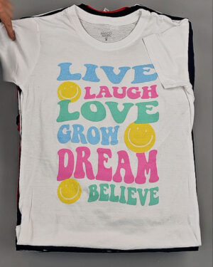 Фотография  596 - Футболки м/ж (Printed T-Shirts New)#5 кг, ЛОТ №8913 оптом в Благовещенске и Амурской области