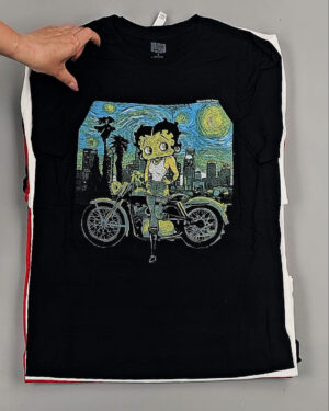 Фотография  726 - Футболки м/ж (Printed T-Shirts New)#5 кг, ЛОТ №8913 оптом в Благовещенске и Амурской области