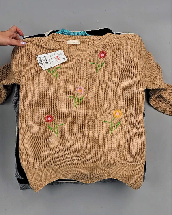 Фотография  129 - Джемпера Корея 085#7 кг, ЛОТ СТ-9414 оптом в Благовещенске и Амурской области