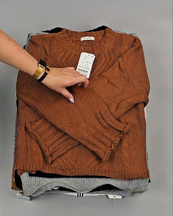 Фотография  925 - Джемпера Корея 085#7 кг, ЛОТ СТ-9412 оптом в Благовещенске и Амурской области