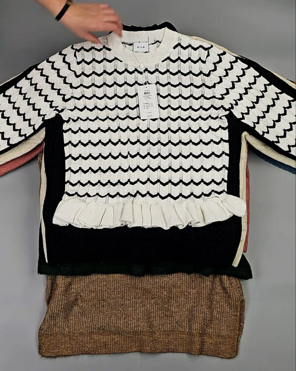 Фотография  713 - Джемпера VILA W 104#7 кг, ЛОТ СТ-9994 оптом в Благовещенске и Амурской области