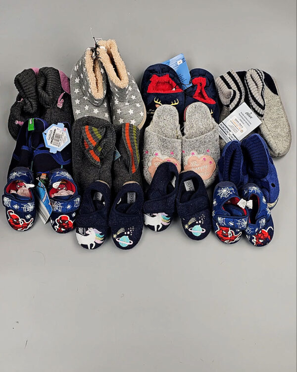 Фотография  729 - Обувь домашняя дети СТОК 065#3,2 кг, ЛОТ СТ-9727 оптом в Благовещенске и Амурской области