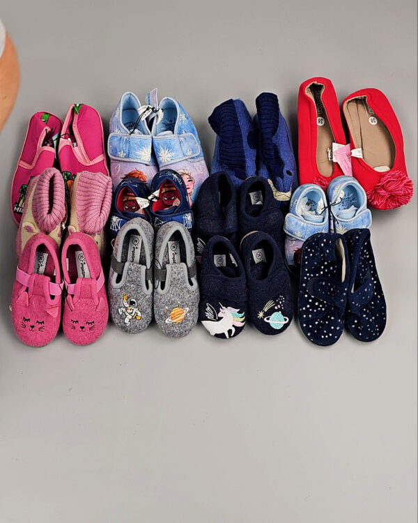 Фотография  188 - Обувь домашняя дети СТОК 065#3,3 кг, ЛОТ СТ-9728 оптом в Благовещенске и Амурской области