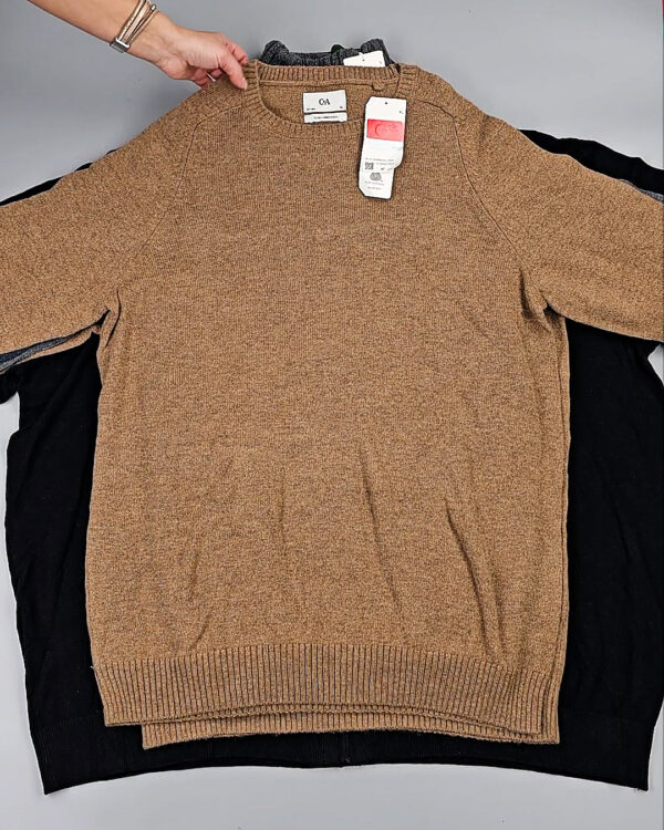 Фотография  843 - Джемпера мужские C&A 025#7,6 кг, ЛОТ СТ-10006 оптом в Благовещенске и Амурской области