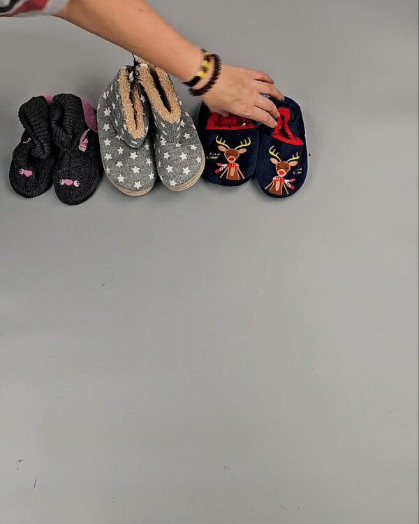 Фотография  663 - Обувь домашняя дети СТОК 065#3,2 кг, ЛОТ СТ-9727 оптом в Благовещенске и Амурской области