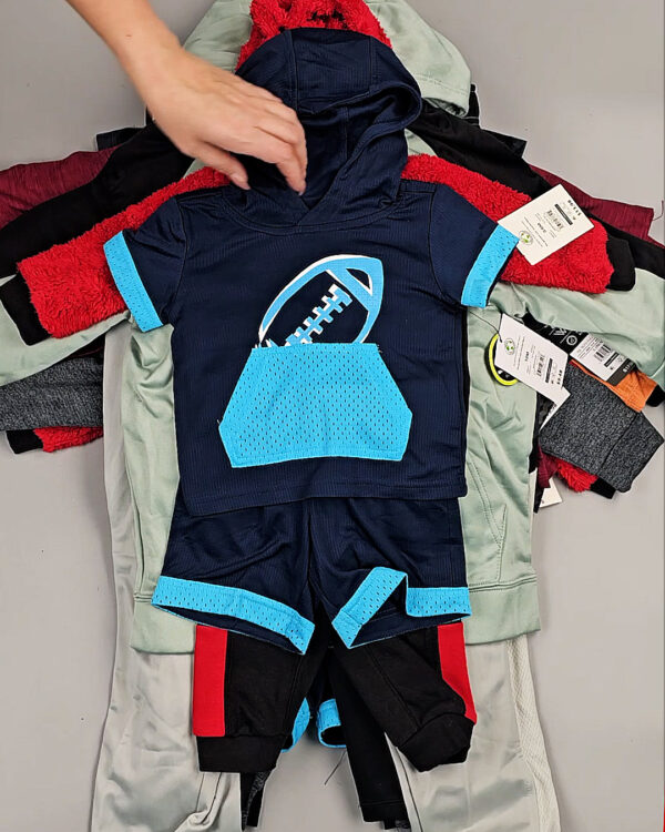 Фотография  183 - Спортивные костюмы дети CAN#6 кг, ЛОТ СТ-9737 оптом в Благовещенске и Амурской области