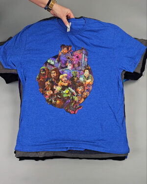 Фотография  503 - Футболки м/ж (Super T-Shirts Printed)#10 кг, ЛОТ СХ-0272 оптом в Благовещенске и Амурской области