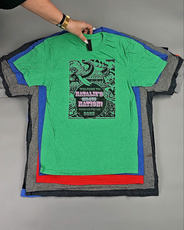 Фотография  112 - Футболки м/ж (Super T-Shirts Printed)#10 кг, ЛОТ СХ-0272 оптом в Благовещенске и Амурской области