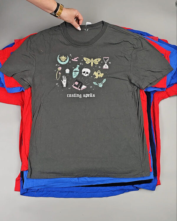 Фотография  137 - Футболки м/ж (Super T-Shirts Printed)#10 кг, ЛОТ СХ-0271 оптом в Благовещенске и Амурской области