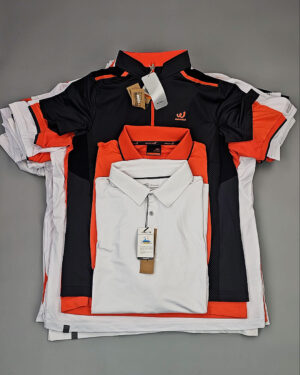 Футболки поло муж Корея 115 - Сток оптом